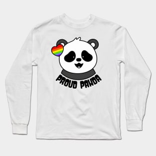 Proud Panda Long Sleeve T-Shirt